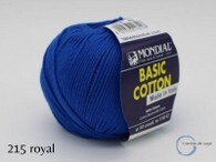 basic cotton mondial 215 royal