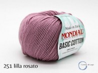 basic cotton 251 lilla rosato