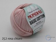 basic cotton mondial 525 rosa chiaro
