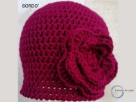cappello donna invernale bordò