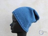 cappello microfibra bluette