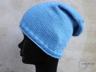 cappello microfibra azzurro