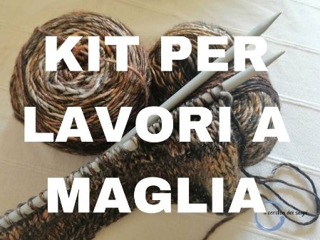 kit per lavori a maglia