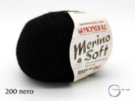 merino soft di mondial 200 nero merino soft di mondial 200 nero