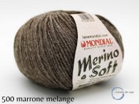 merino soft di mondial 500 marrone melange merino soft di mondial 500 marrone melange