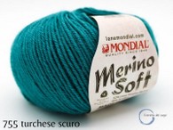 merino soft di mondial 755 turchese scuro merino soft di mondial 755 turchese scuro