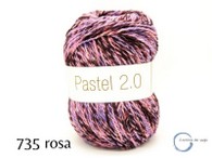 pastel silke rosa 735